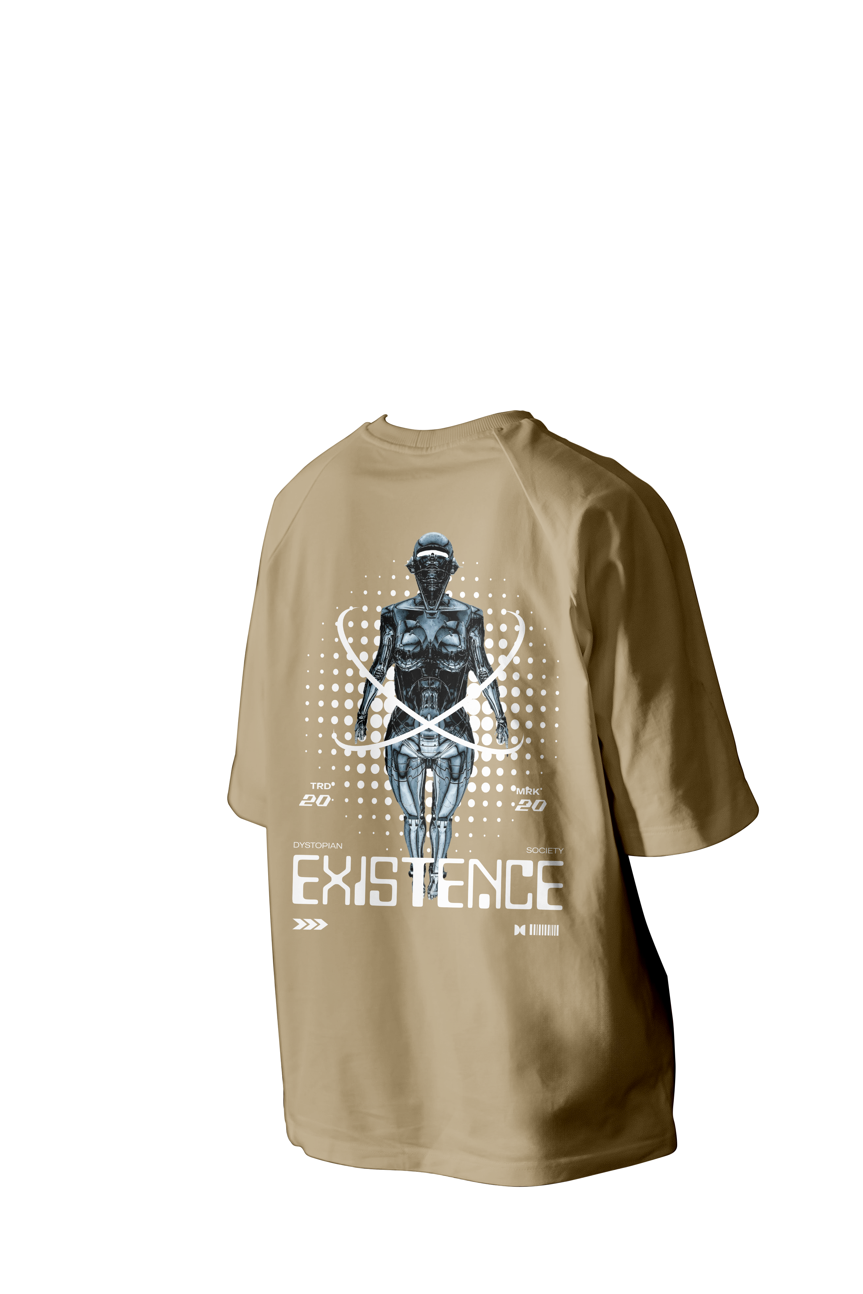 EXISTENCE Printed Oversized Tee