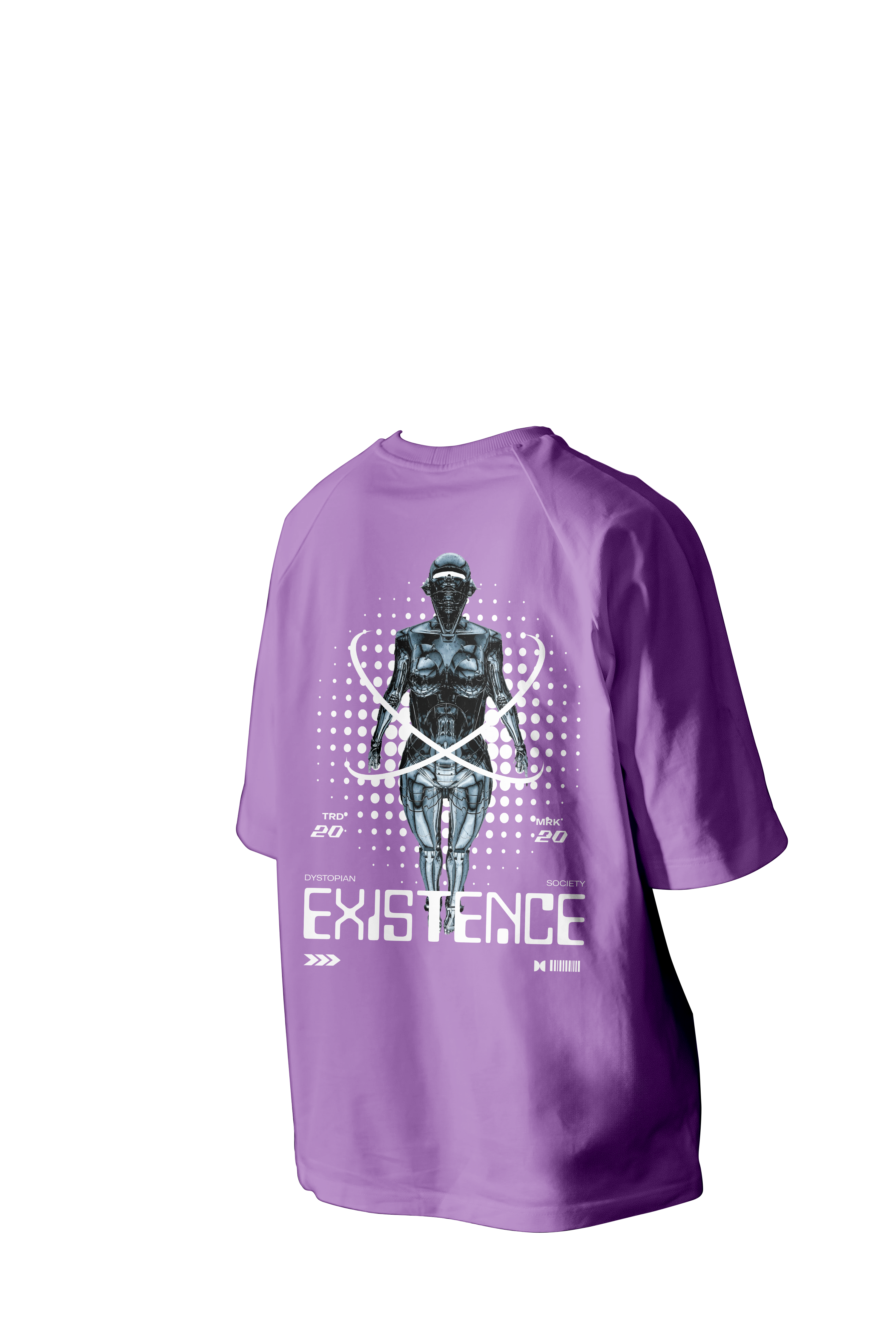 EXISTENCE Printed Oversized Tee