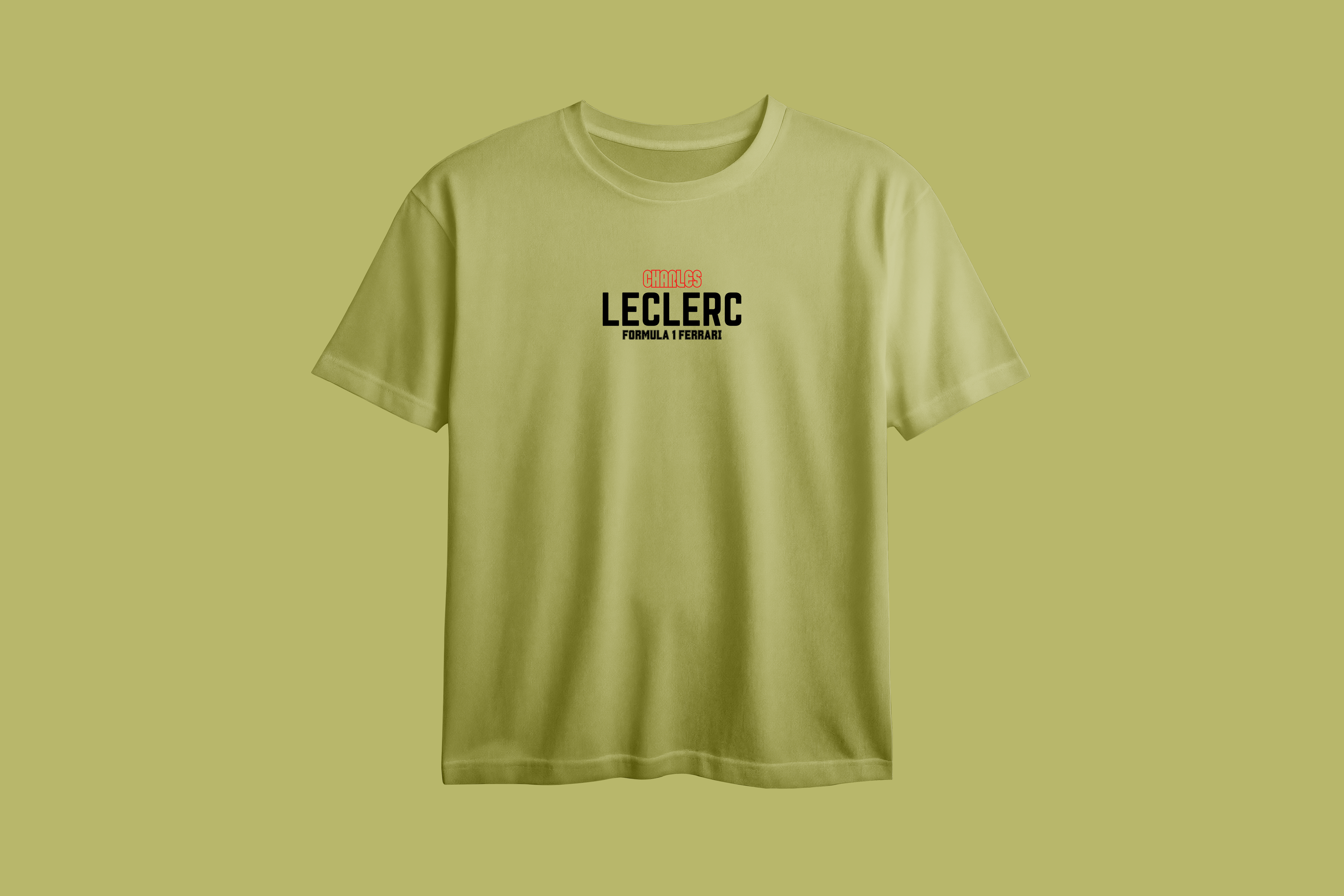 CHARLES LECLERC Printed Oversized Tee