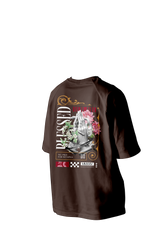 BLESSED MMXXIV Printed Oversized Tee