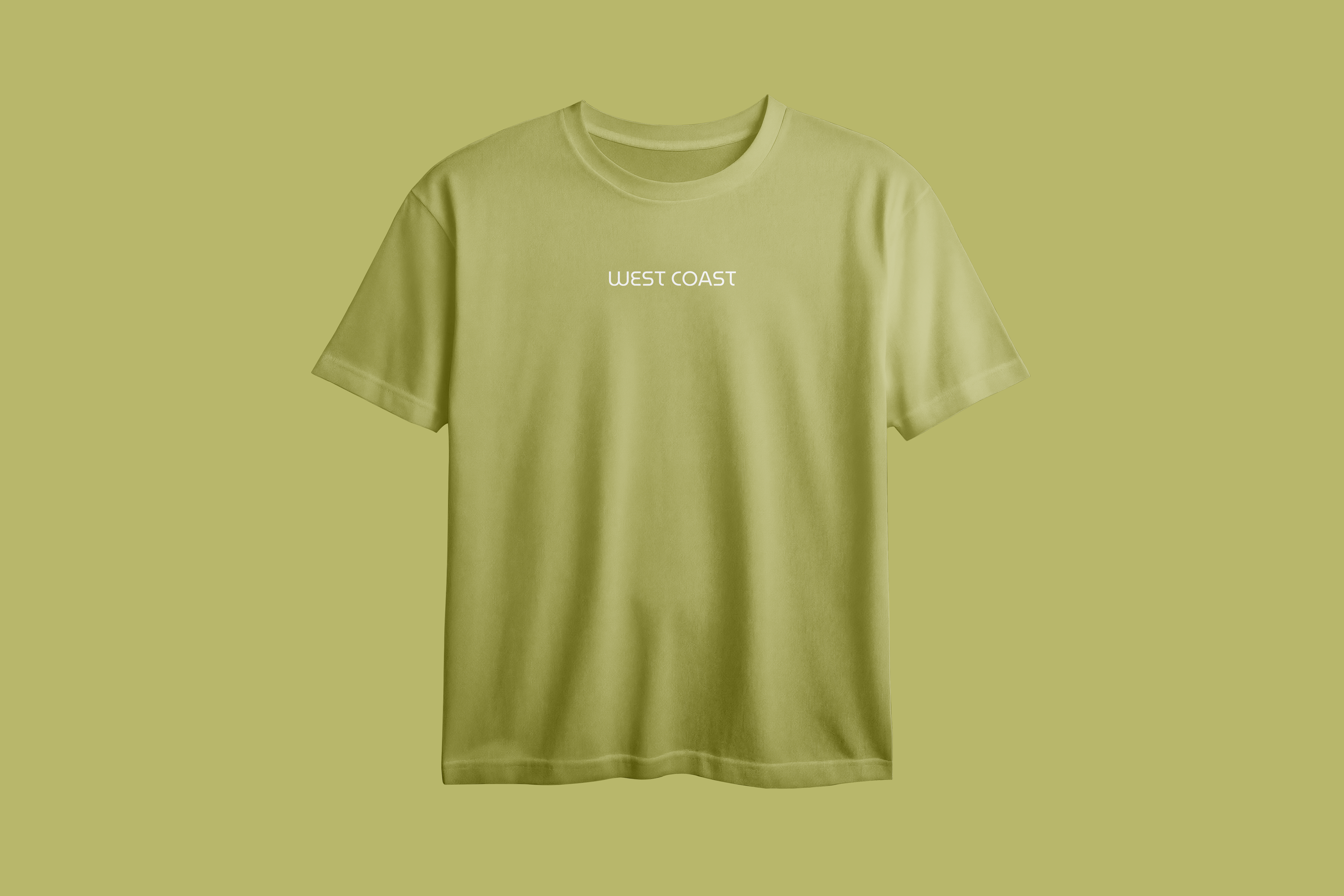 West Coast Printed Oversized Tee