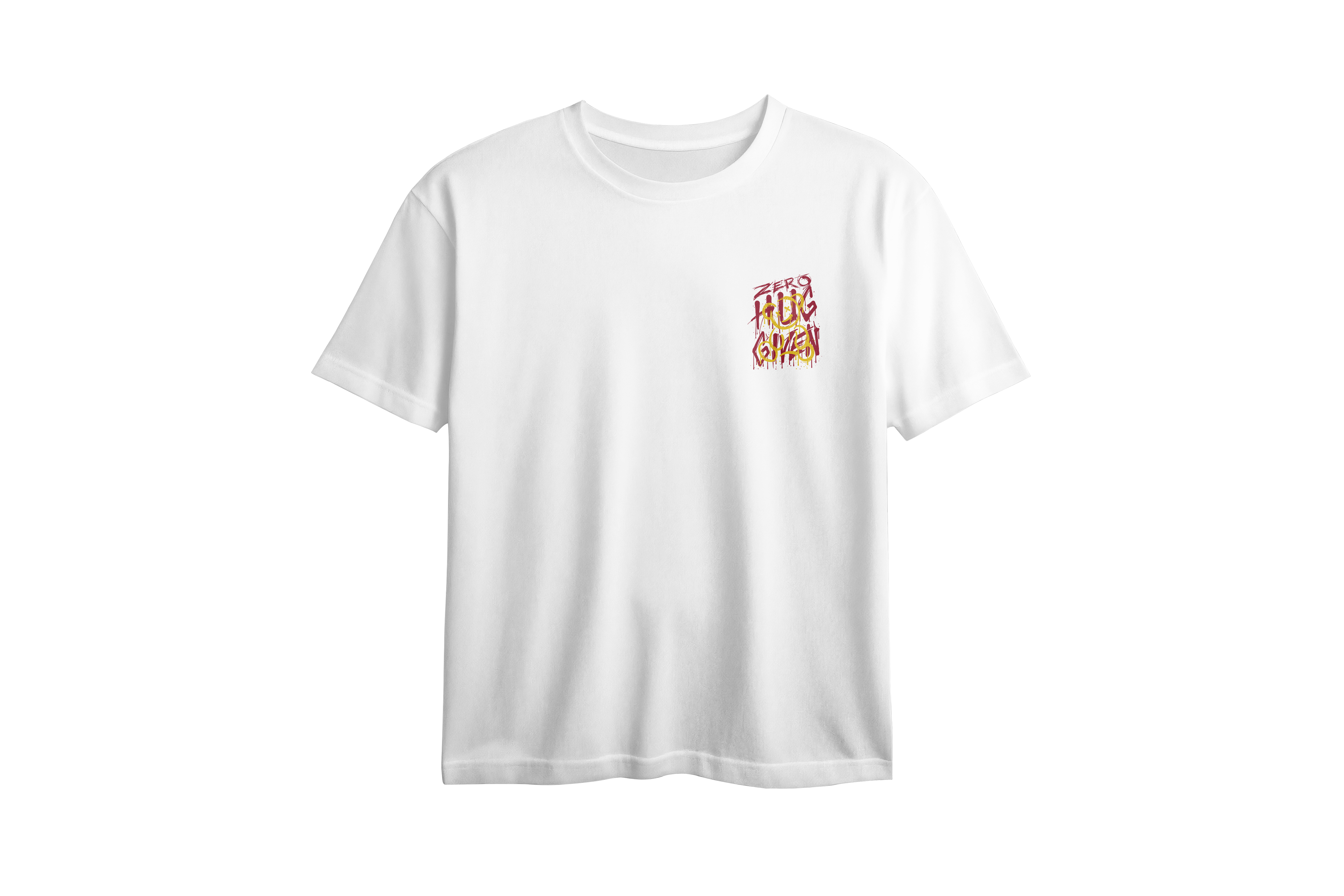 ZERO HUG GIVEN Printed Oversized Tee