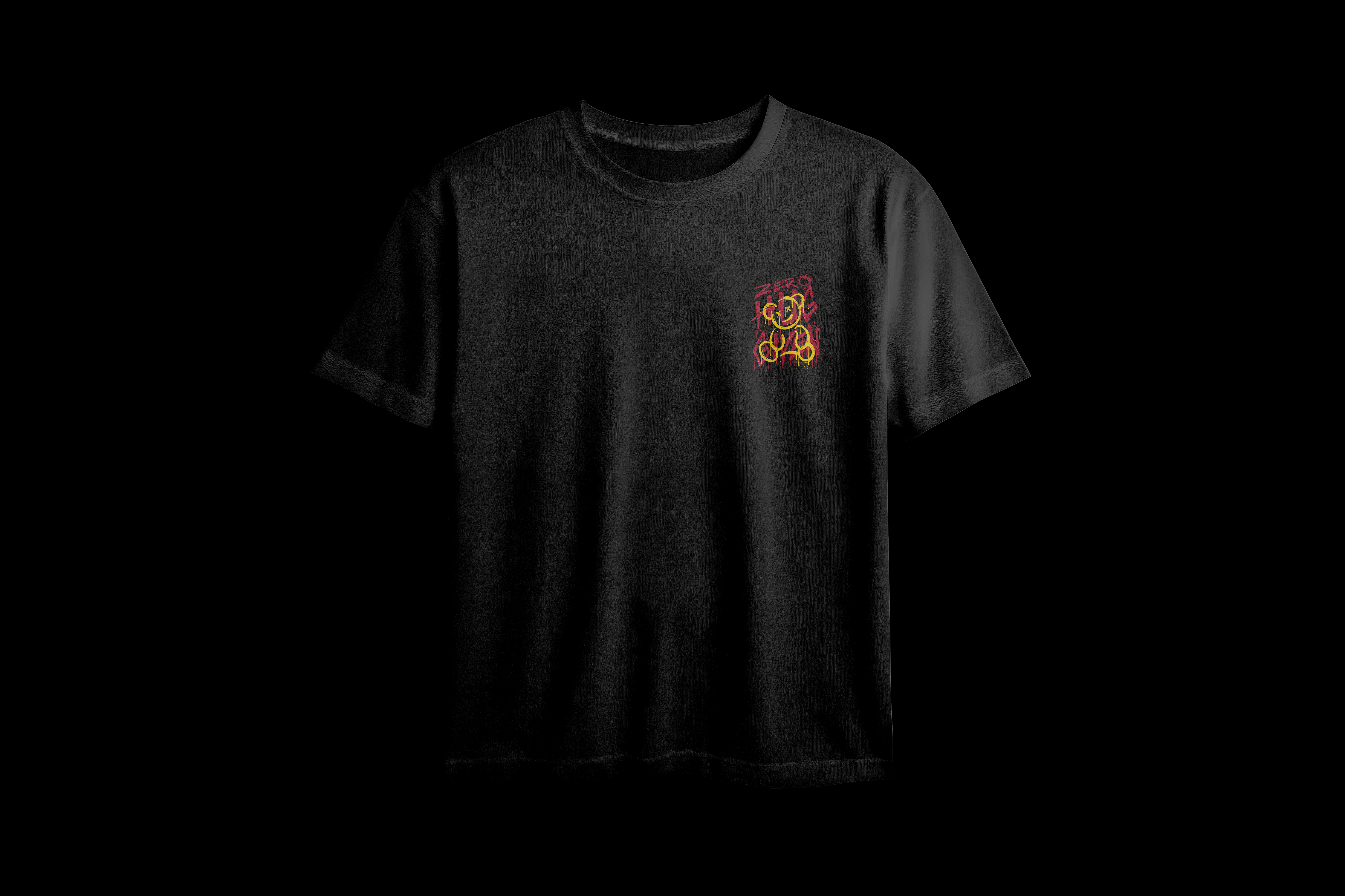 ZERO HUG GIVEN Printed Oversized Tee