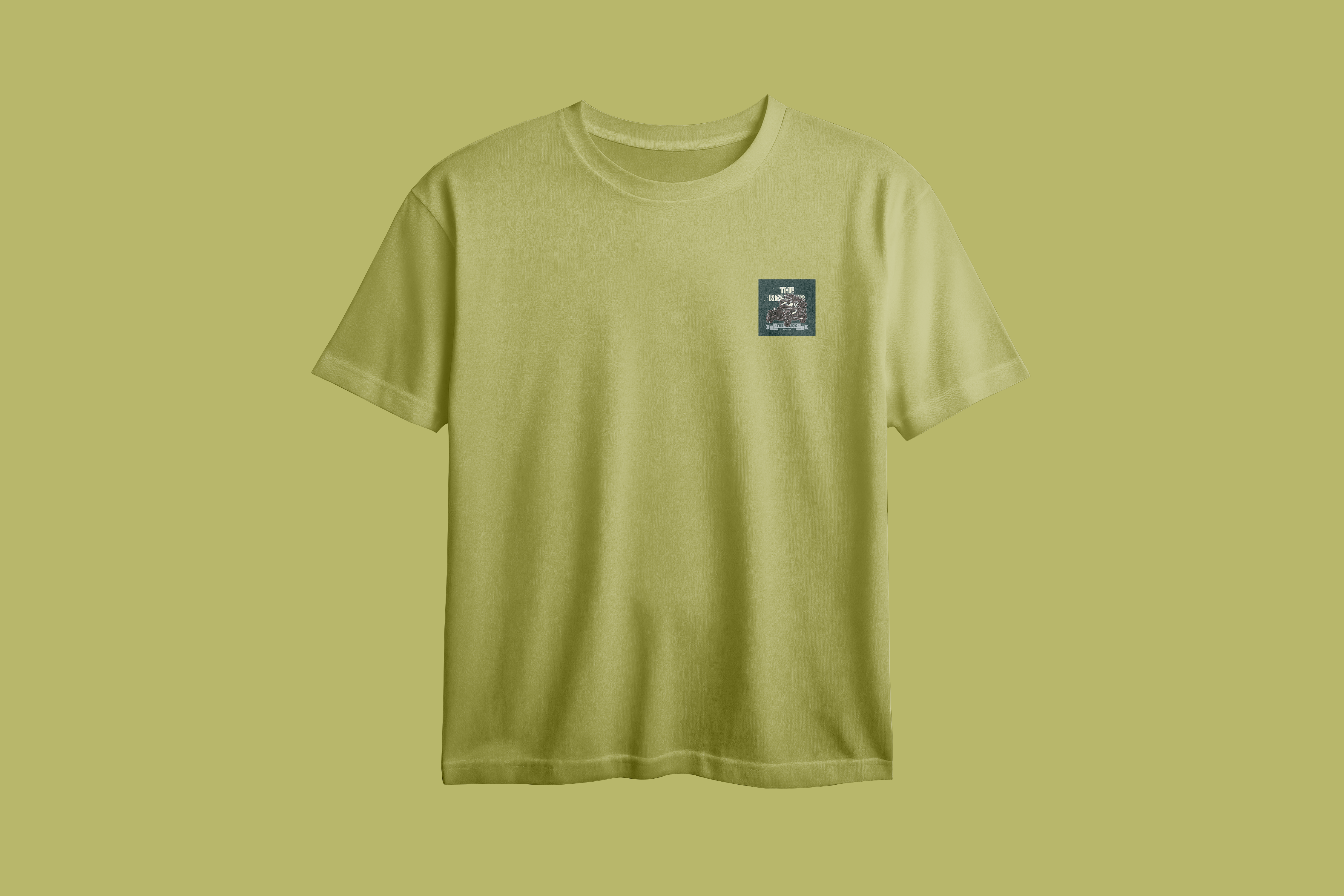 The Rescuer Chest Printed Oversized Tee