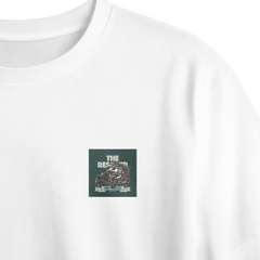 The Rescuer Chest Printed Oversized Tee