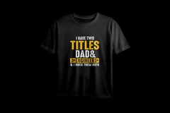 Engineer Dad Oversized Printed T-Shirt