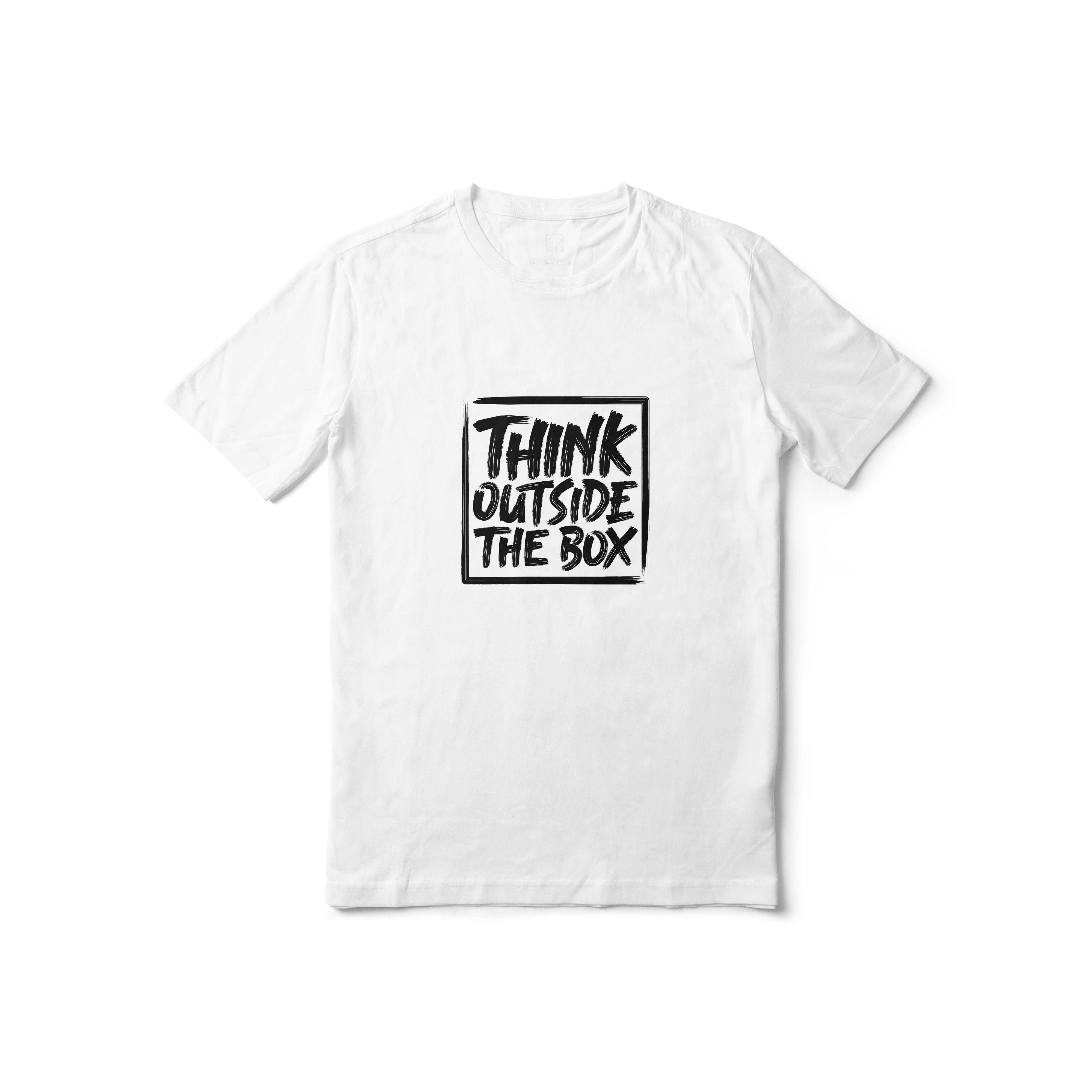 Think Outside The Box Regular Printed Tee