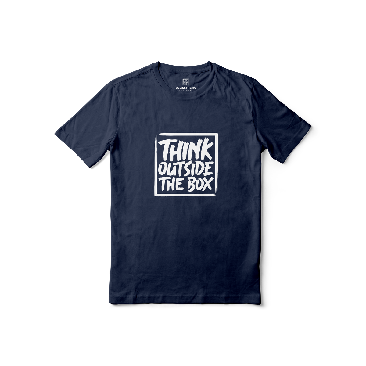 Think Outside The Box Regular Printed Tee