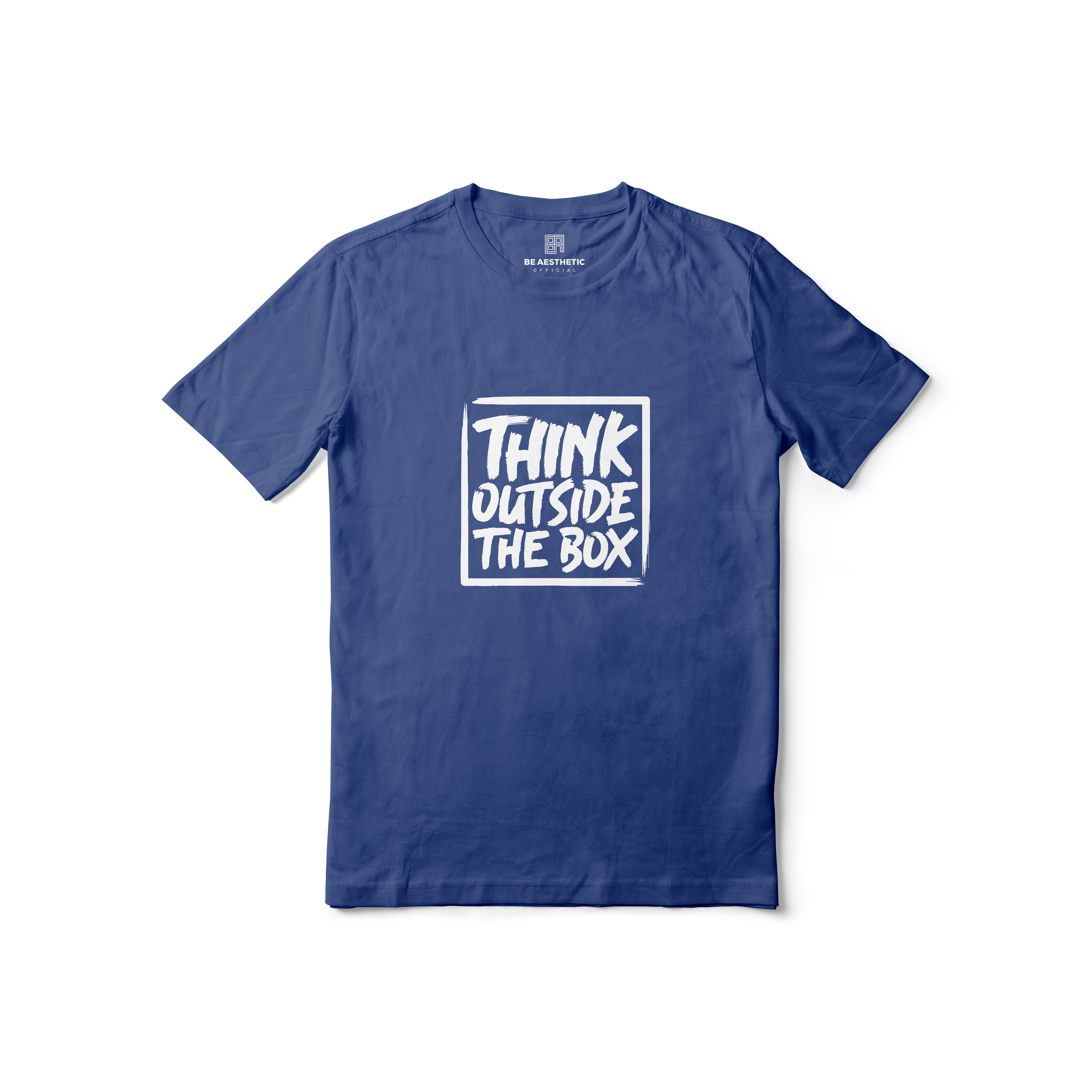 Think Outside The Box Regular Printed Tee