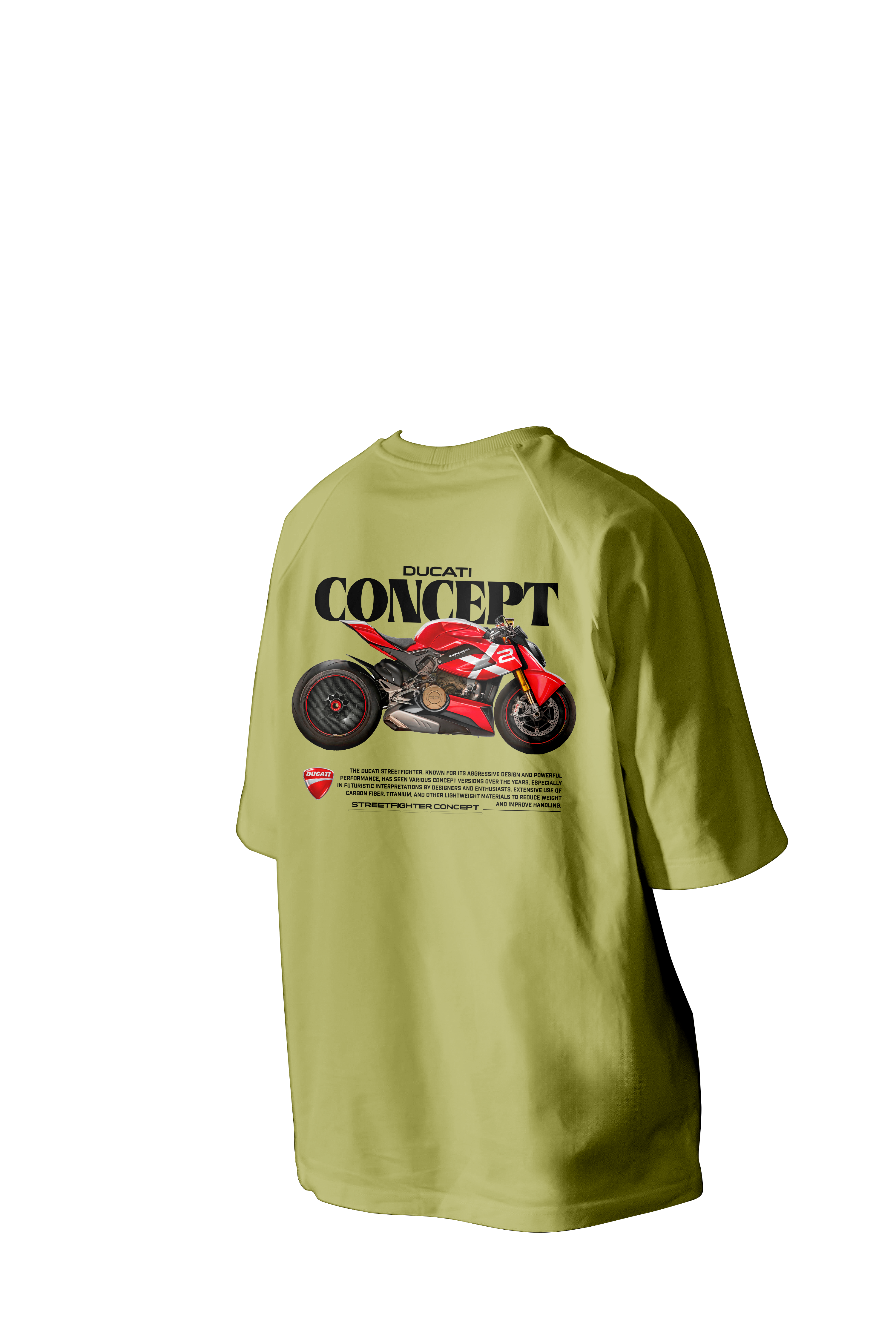 Ducati Concept Printed Oversized Tee
