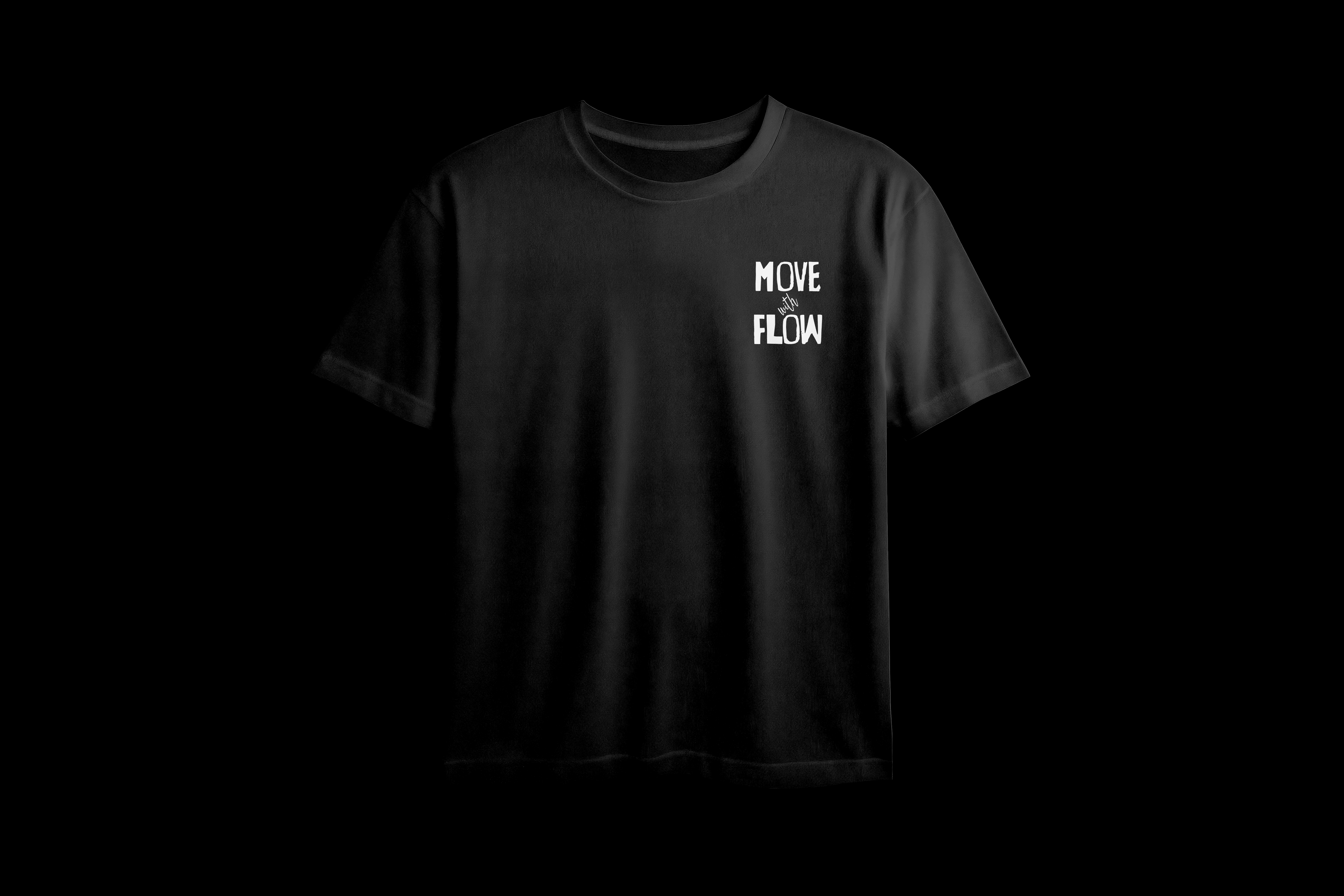 Move with Flow Printed Oversized Tee