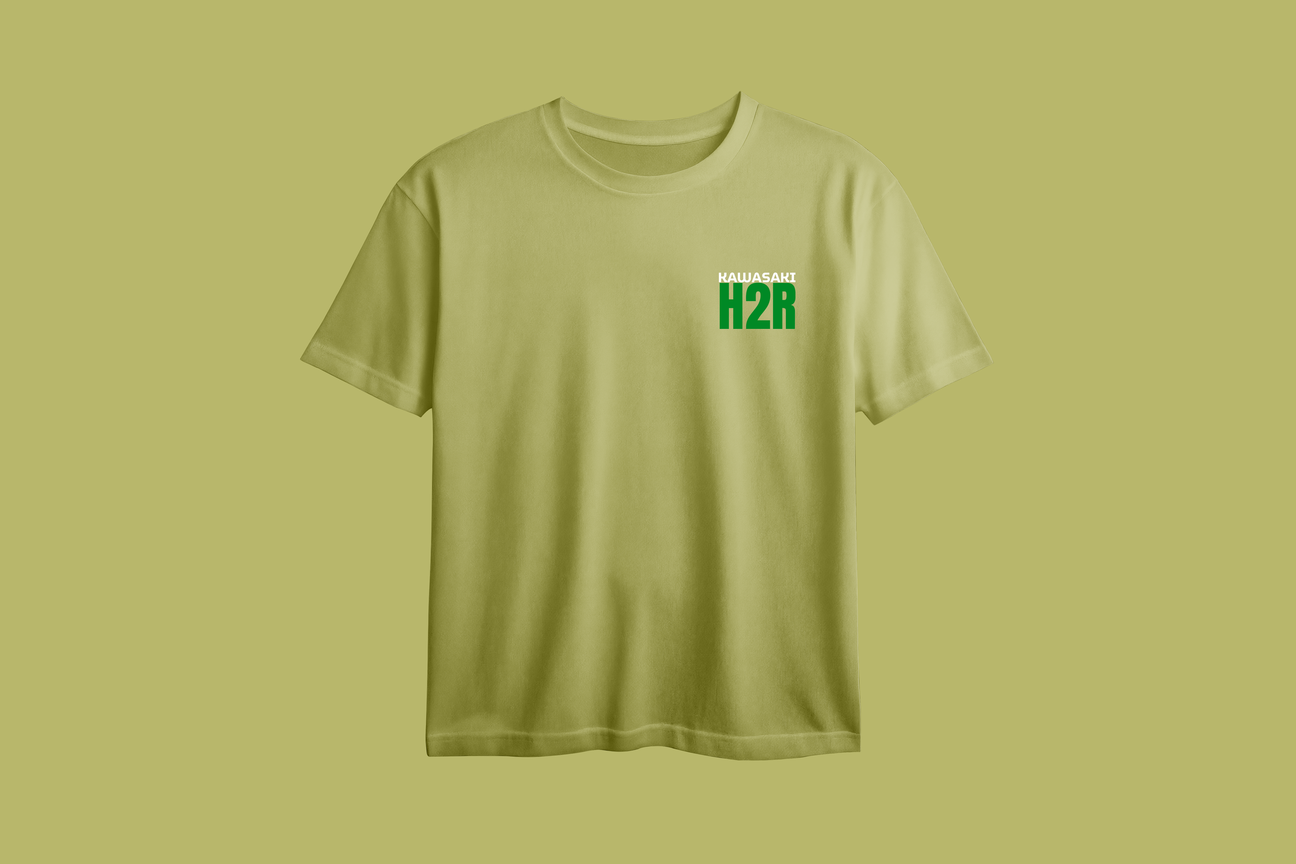 KAWASAKI H2R " Let's the good times roll " Printed Oversized Tee