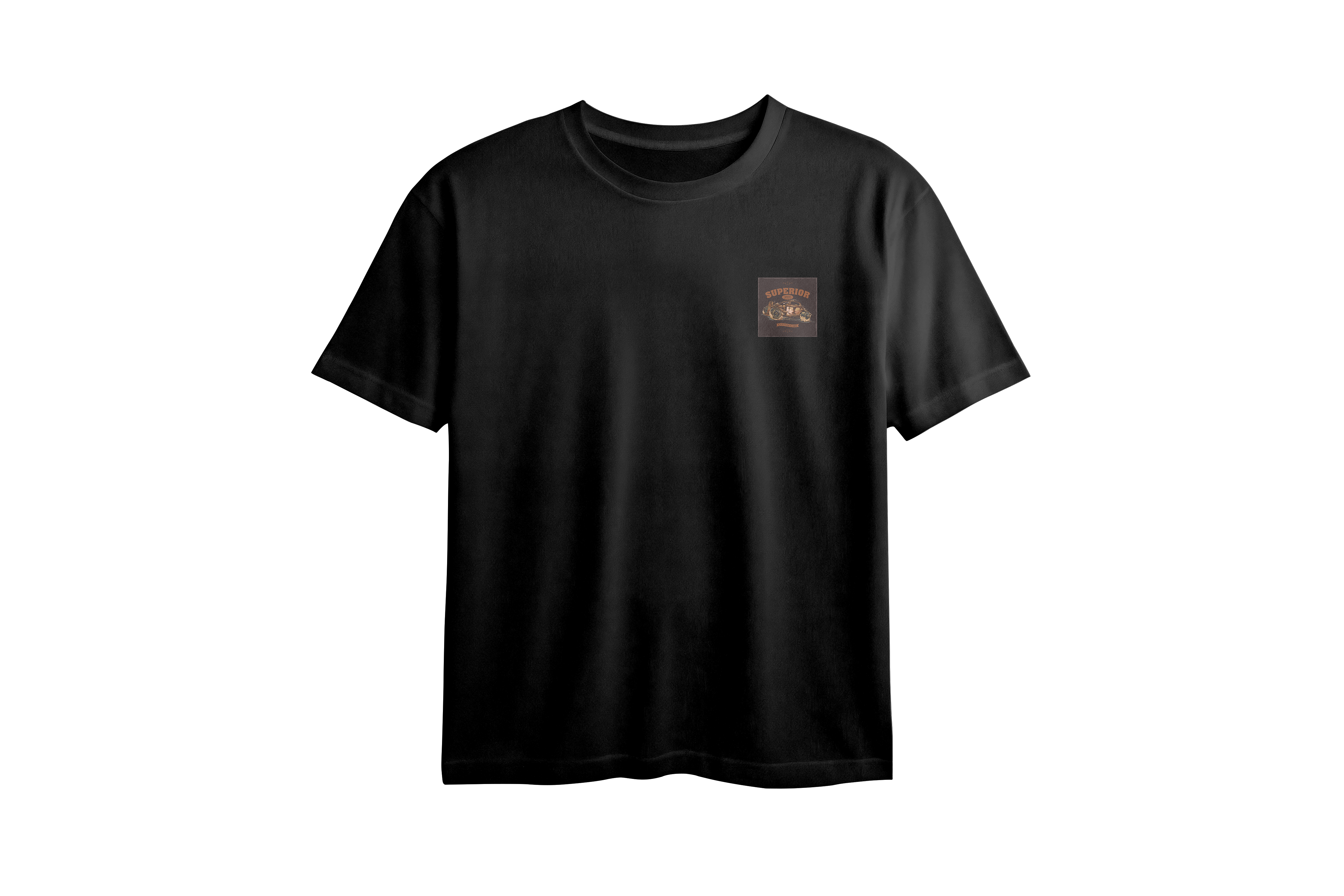 Superior Chest Printed Oversized Tee