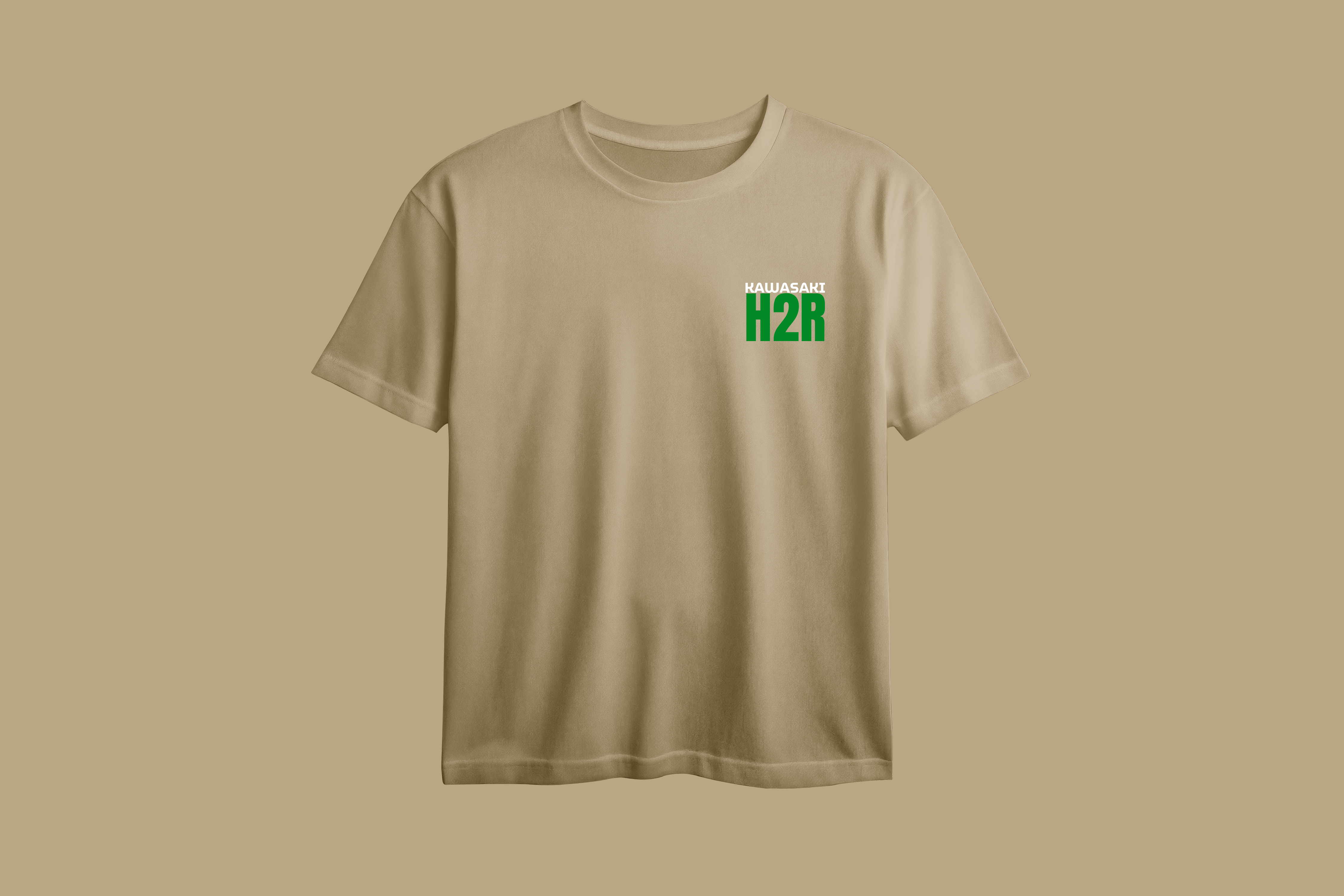 KAWASAKI H2R " Let's the good times roll " Printed Oversized Tee