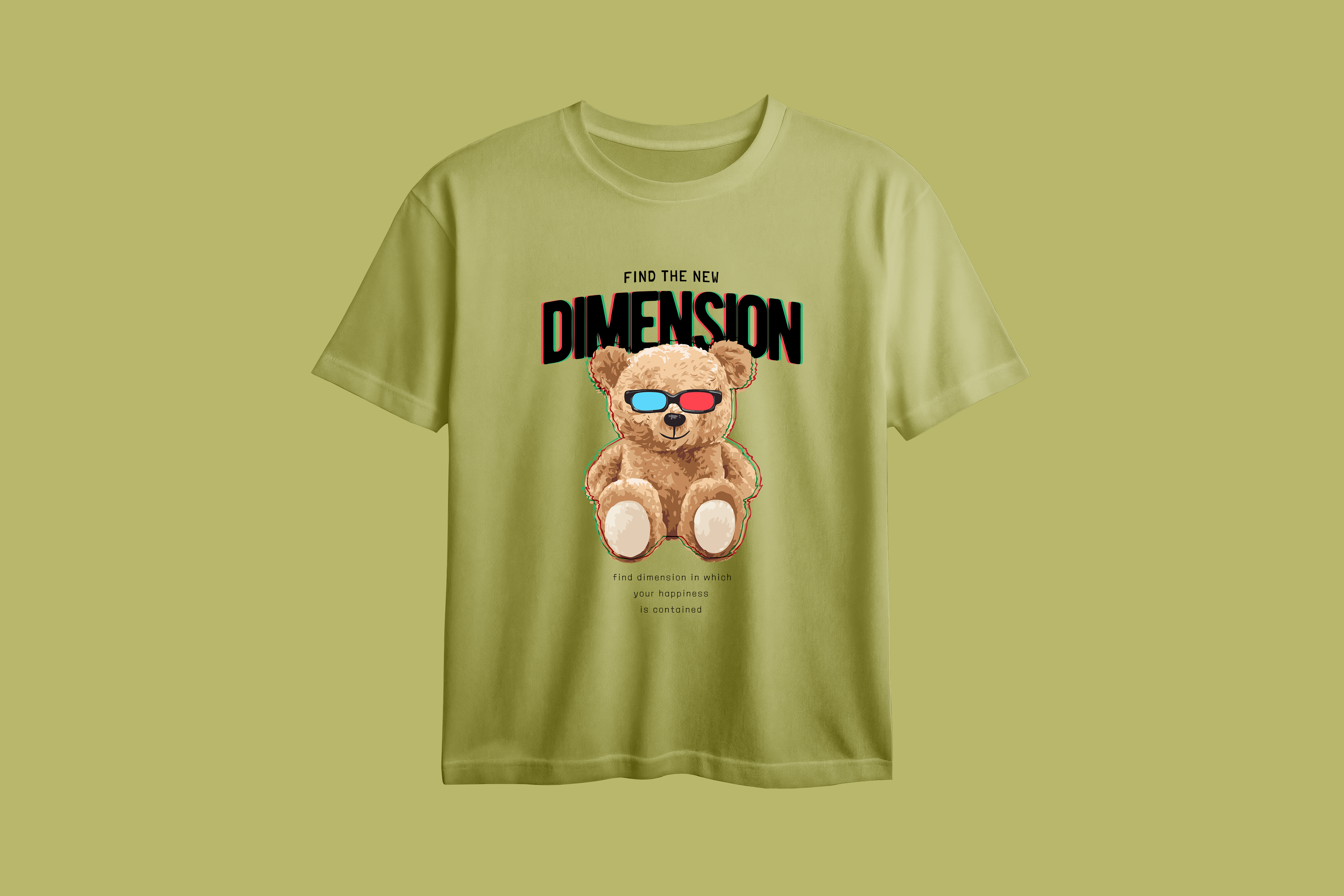 Find the new Dimension Printed Oversized Tee