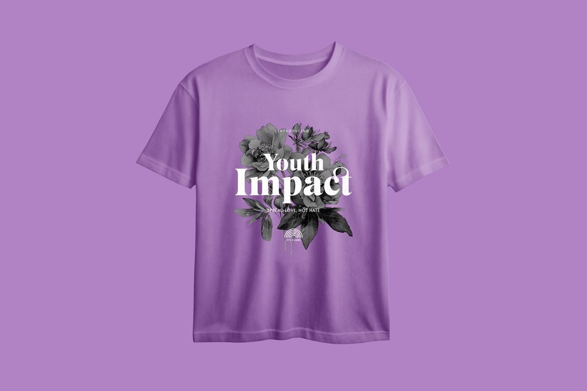 Youth Impact Printed Oversized Tee