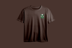 In Engineers We Trust Oversized Chest Printed T-Shirt