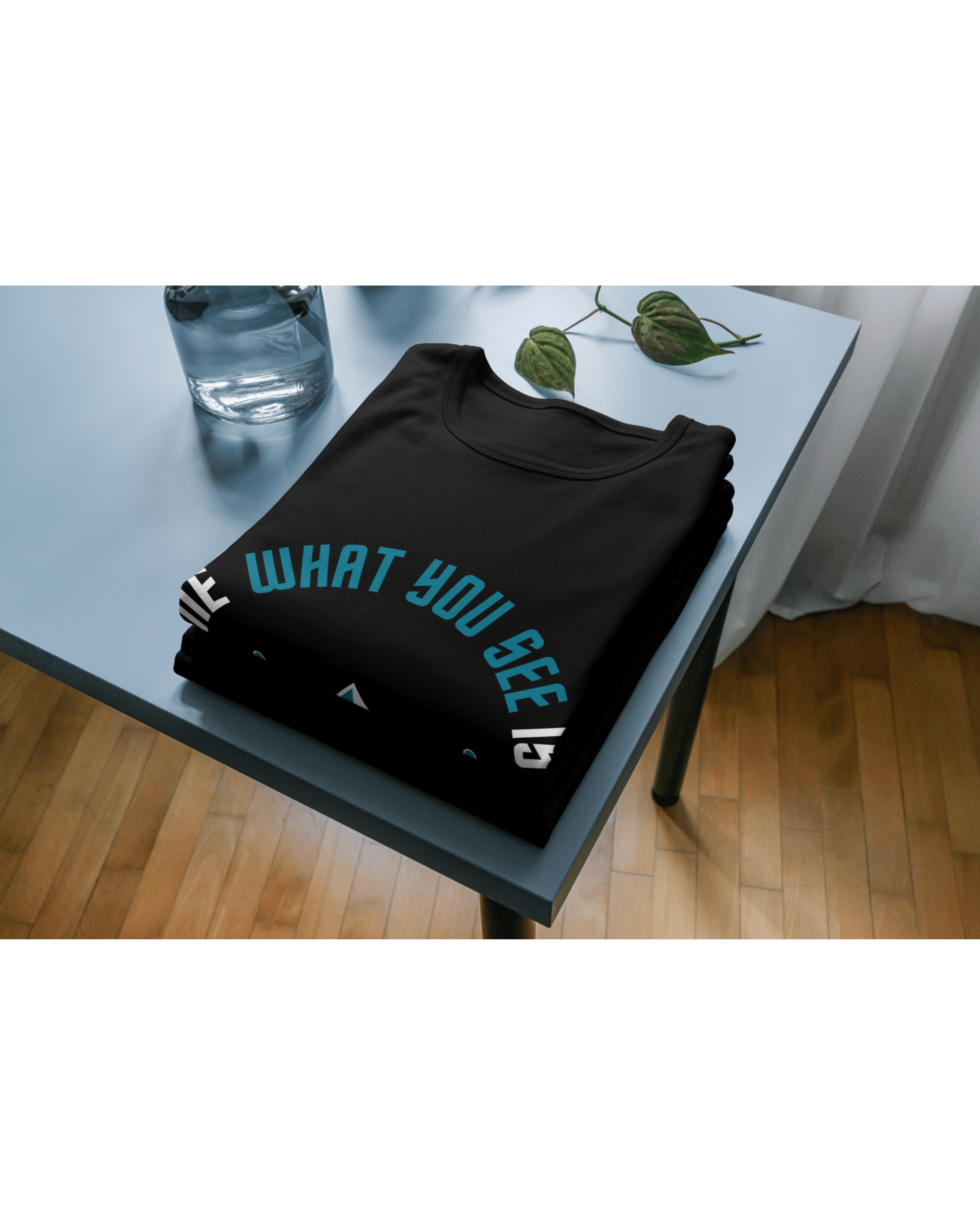What You See? Printed Gym Tee