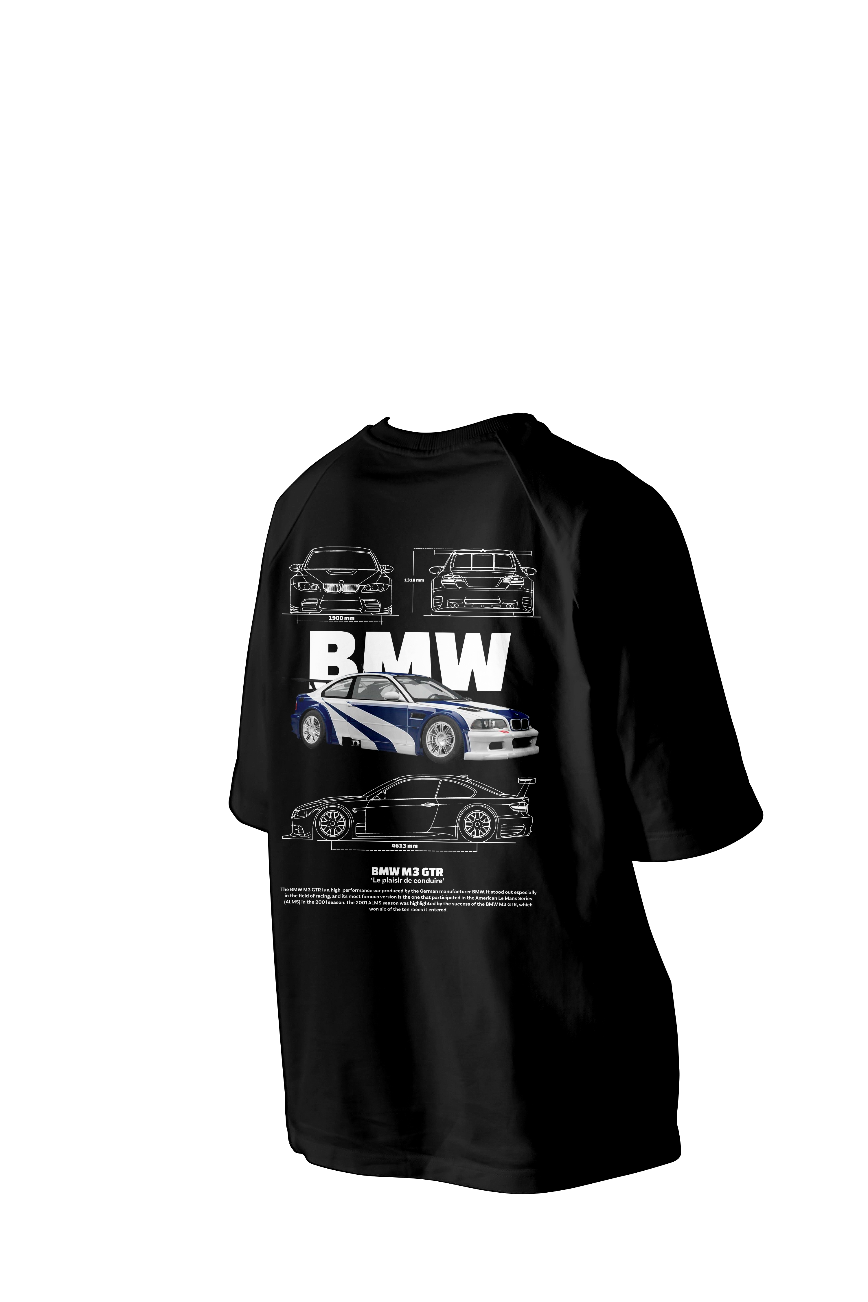 BMW M3 GTR Printed Oversized Tee