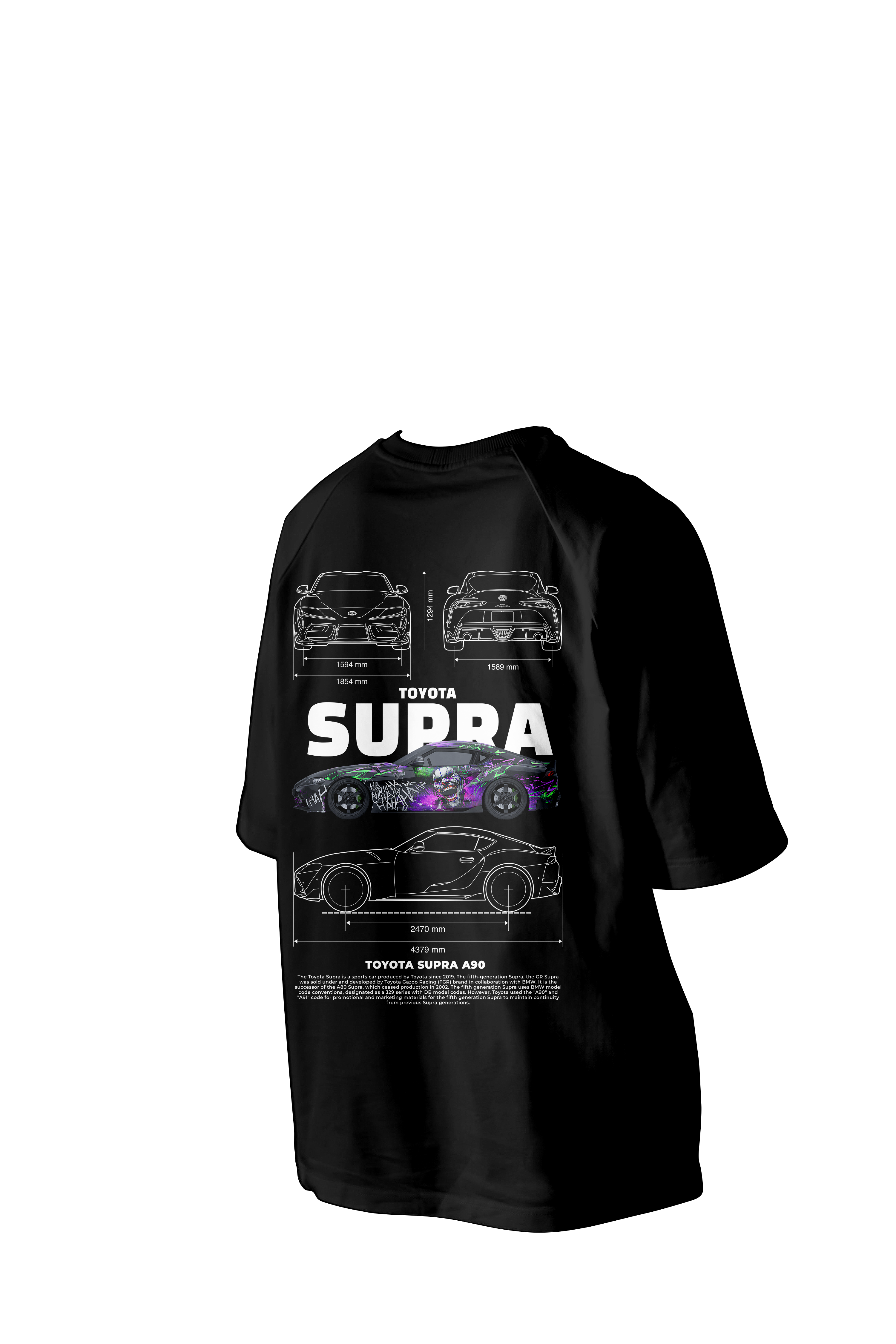 Supra A90 Printed Oversize Tee