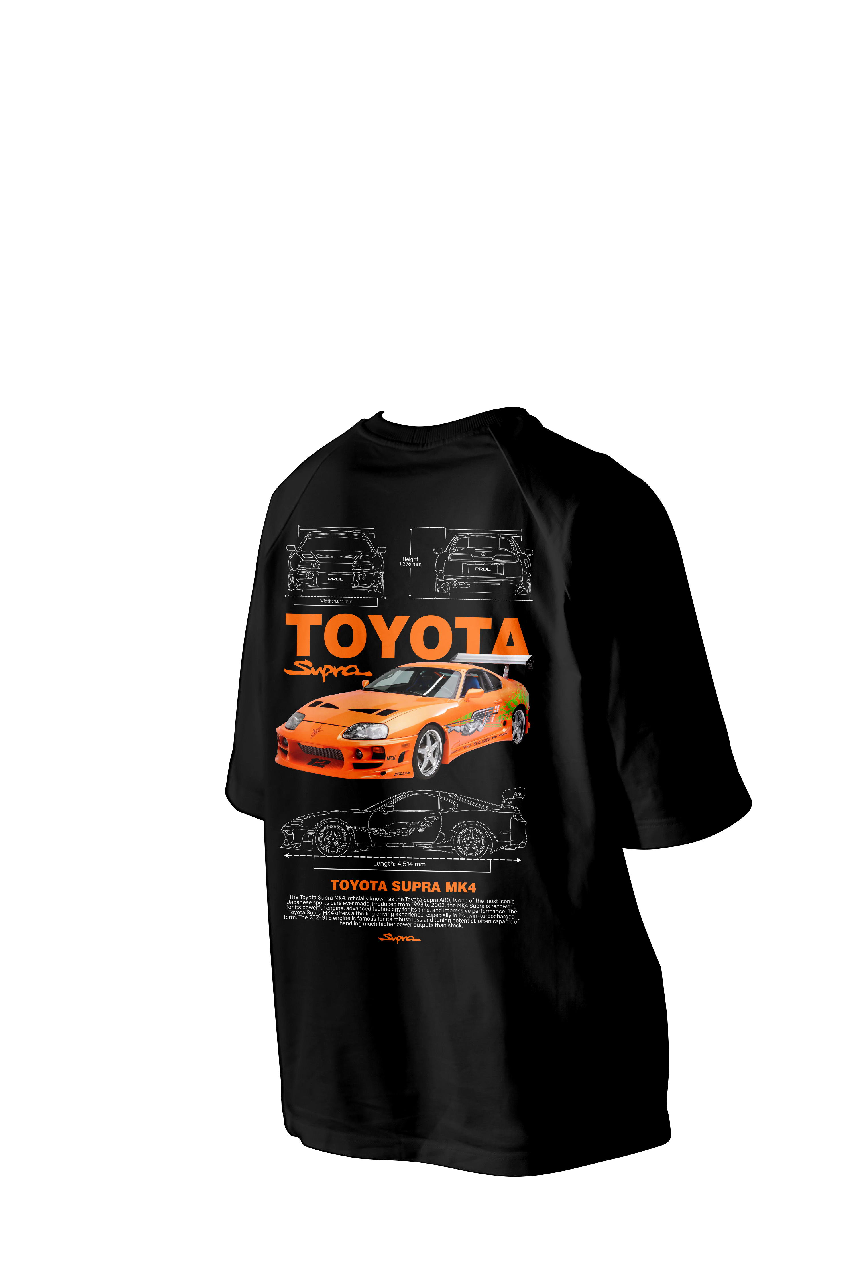 Supra MK4 Printed Oversized Tee